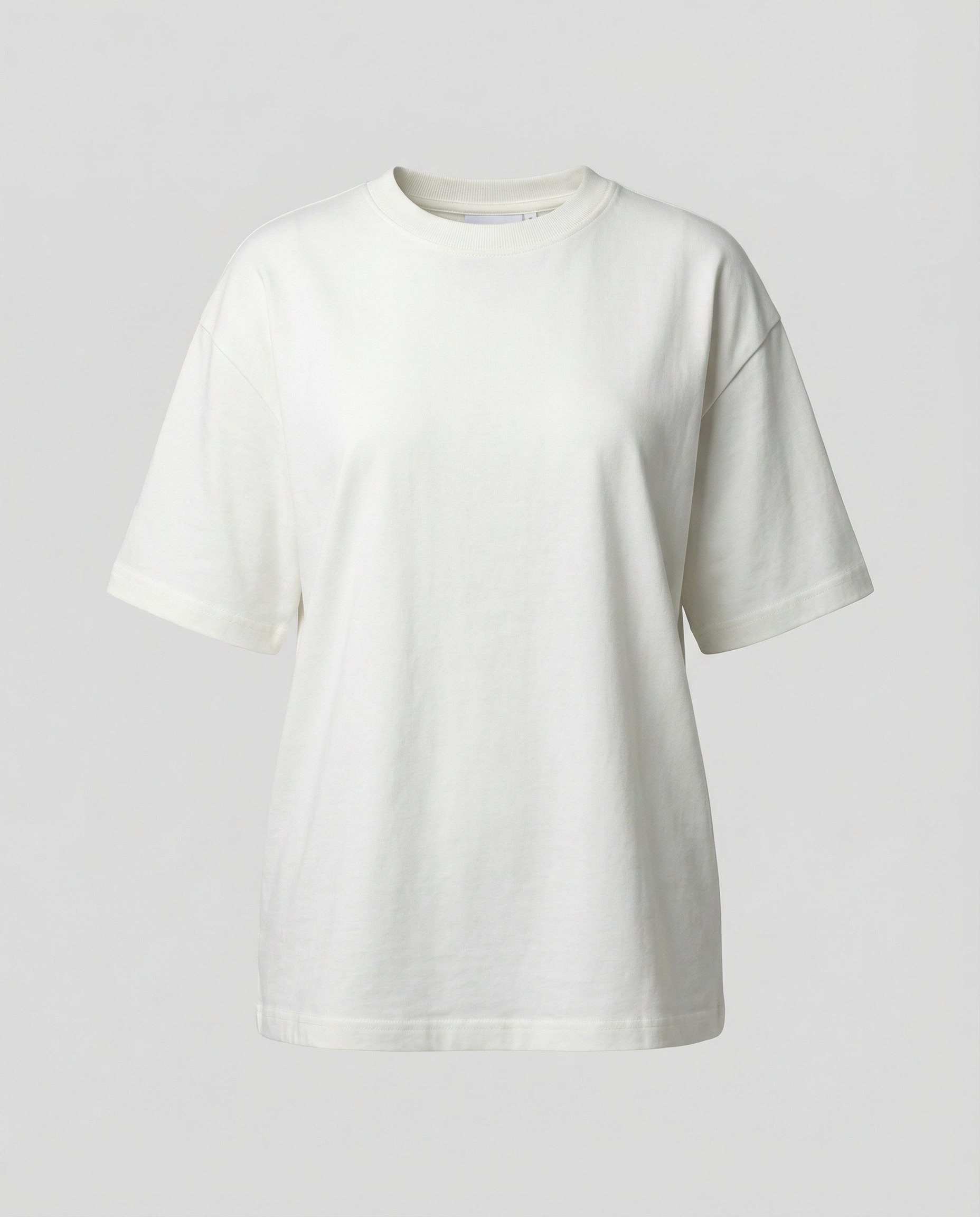 Oversized women's cotton T-shirt-maja-esbjerg20250327-Calm Wears-White-S-Calm Wears
