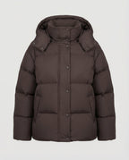 Oversized Women's Puffer Jacket-classylooker20251202-Calm Wears-Brown-S-Calm Wears