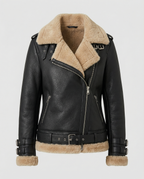 Padded Warm Biker Jacket-loravelle20251123-Calm Wears-Black-S-Calm Wears