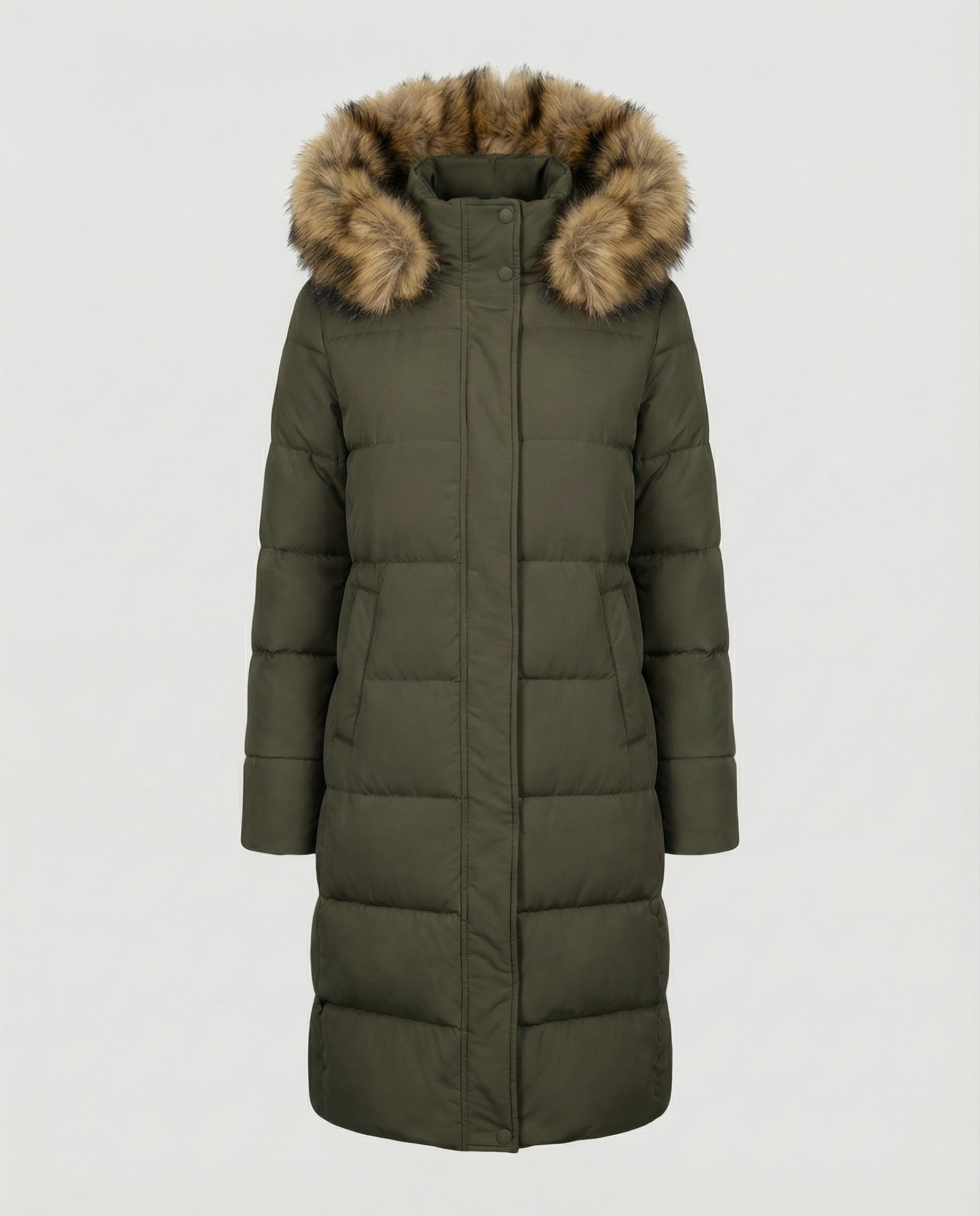 Padded women's down jacket-anne johansen20251116-Calm Wears-Green-XS-Calm Wears