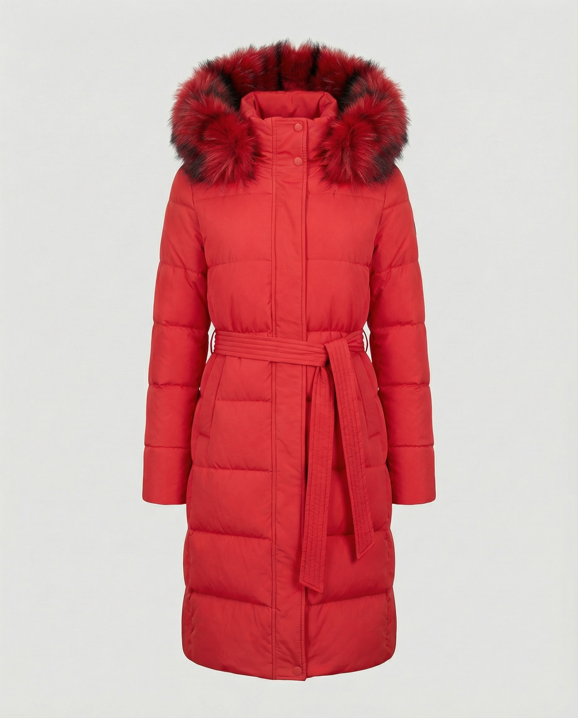 Padded women's down jacket-anne johansen20251116-Calm Wears-Red-XS-Calm Wears