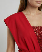 Patchwork Sequin Jumpsuit Women-guerra modehaus20240607-Calm Wears-Red-S-Calm Wears