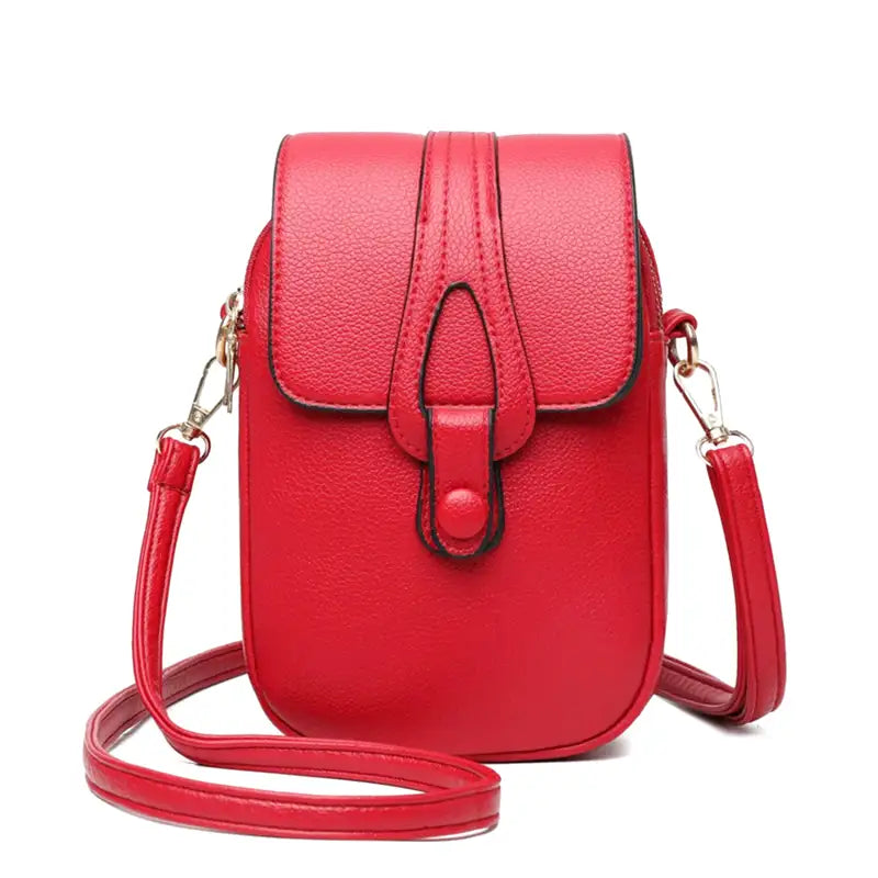 Handbag Pouch Style Shoulder Bag-dione couture20260421-Calm Wears-Red-Calm Wears