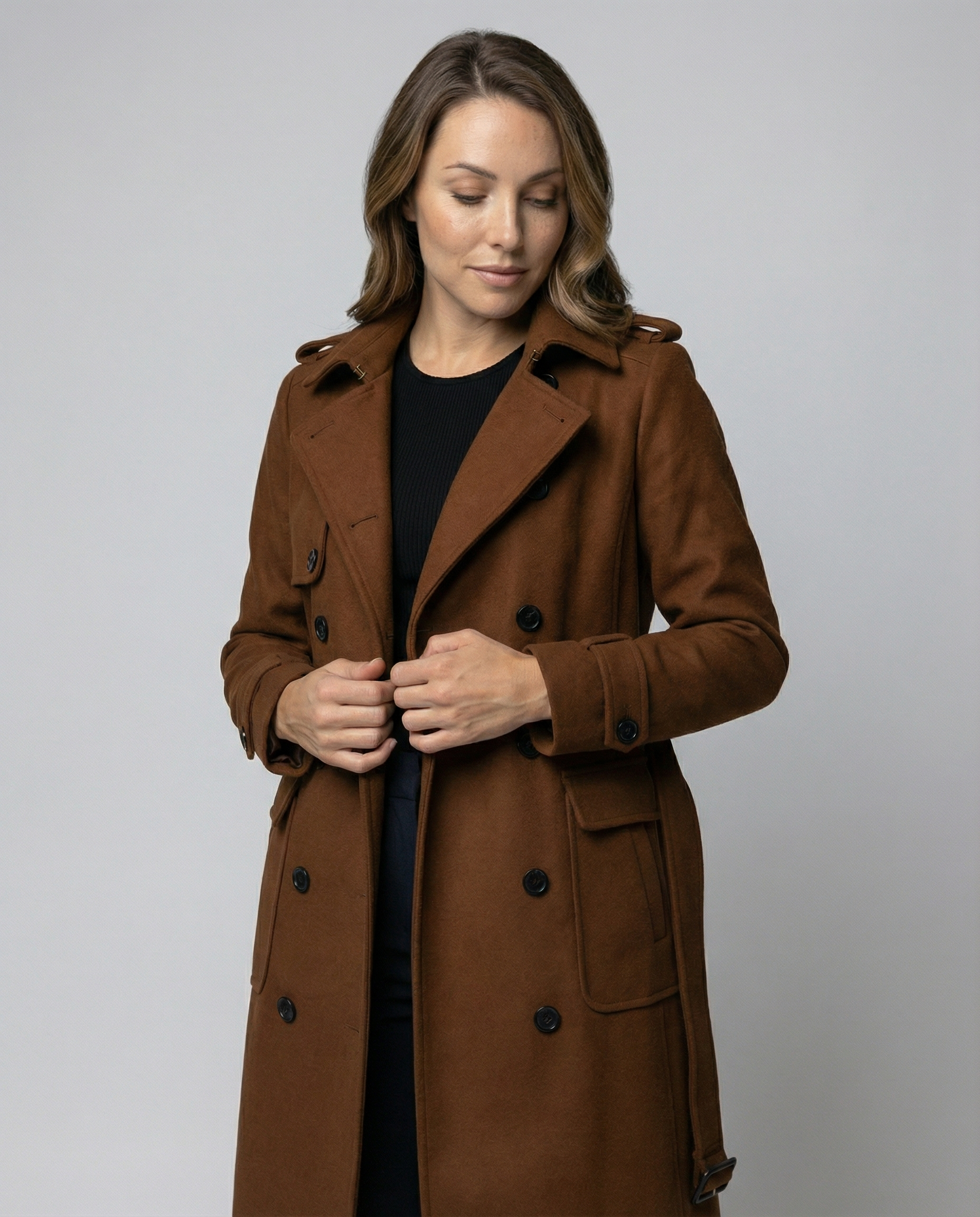 Quilted Timeless Winter Jacket-nuefashion20251104-Calm Wears-Brown-S-Calm Wears