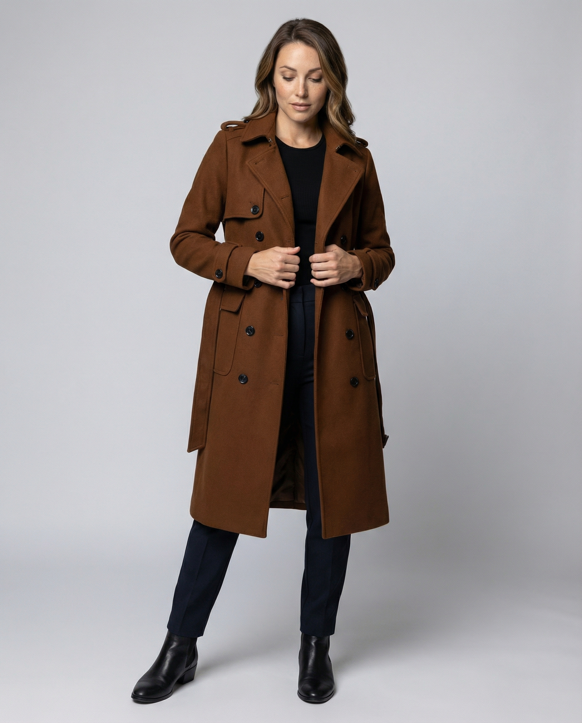 Quilted Timeless Winter Jacket-nuefashion20251104-Calm Wears-Brown-S-Calm Wears