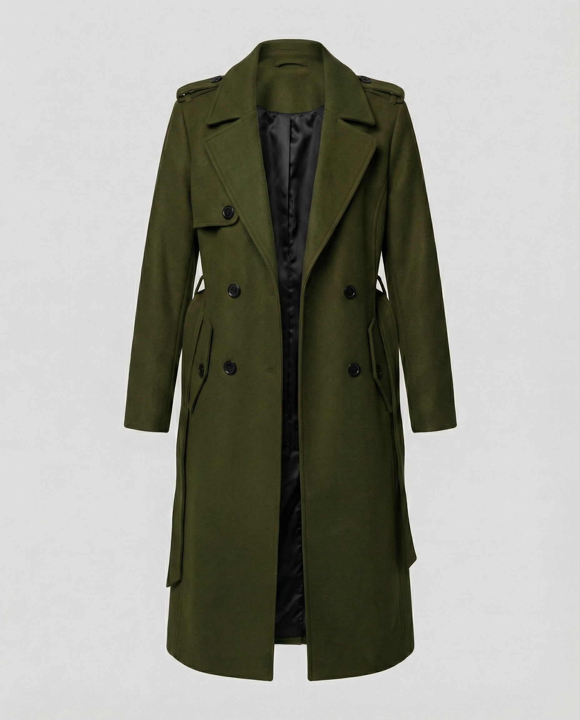 Quilted Timeless Winter Jacket-nuefashion20251104-Calm Wears-Green-S-Calm Wears