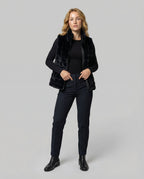Quilted vest made of faux fur for women-https://detail.1688.com/offer/737727387165.html-Calm Wears-Black-S-Calm Wears