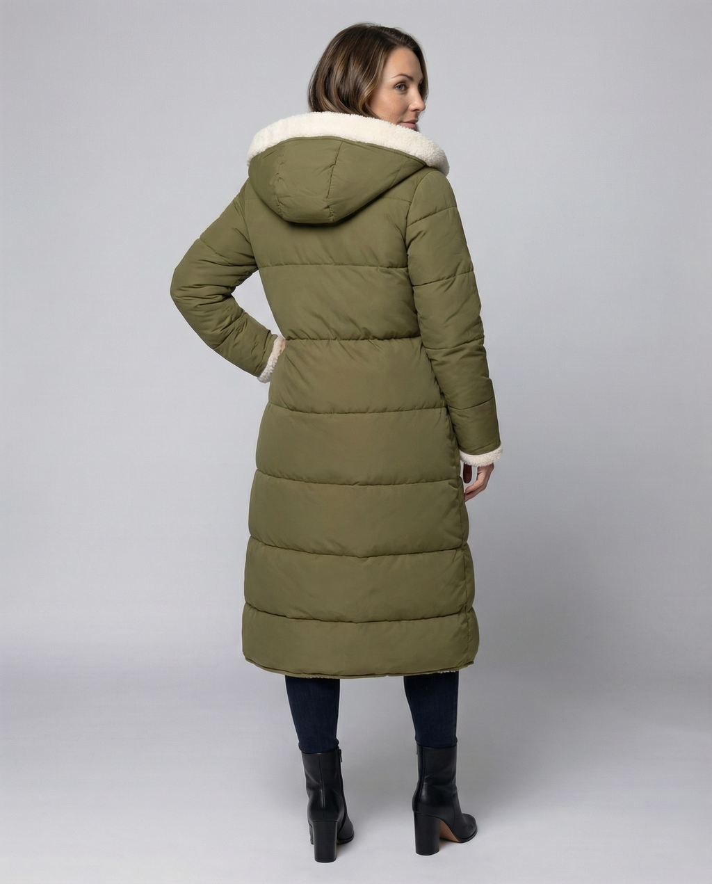 Reversible Women's Winter Jacket-mialea20251103-Calm Wears-Green-S-Calm Wears