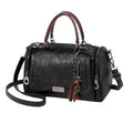Spacious Handbag in Soft Leather with Strap and Zipper Closure-dione couture20260421-Calm Wears-Black-Calm Wears