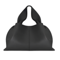 Soft Leather Shoulder Handbag-dione couture20260421-Calm Wears-Black-Calm Wears