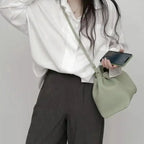 Soft Leather Shoulder Handbag-dione couture20260421-Calm Wears-Black-Calm Wears