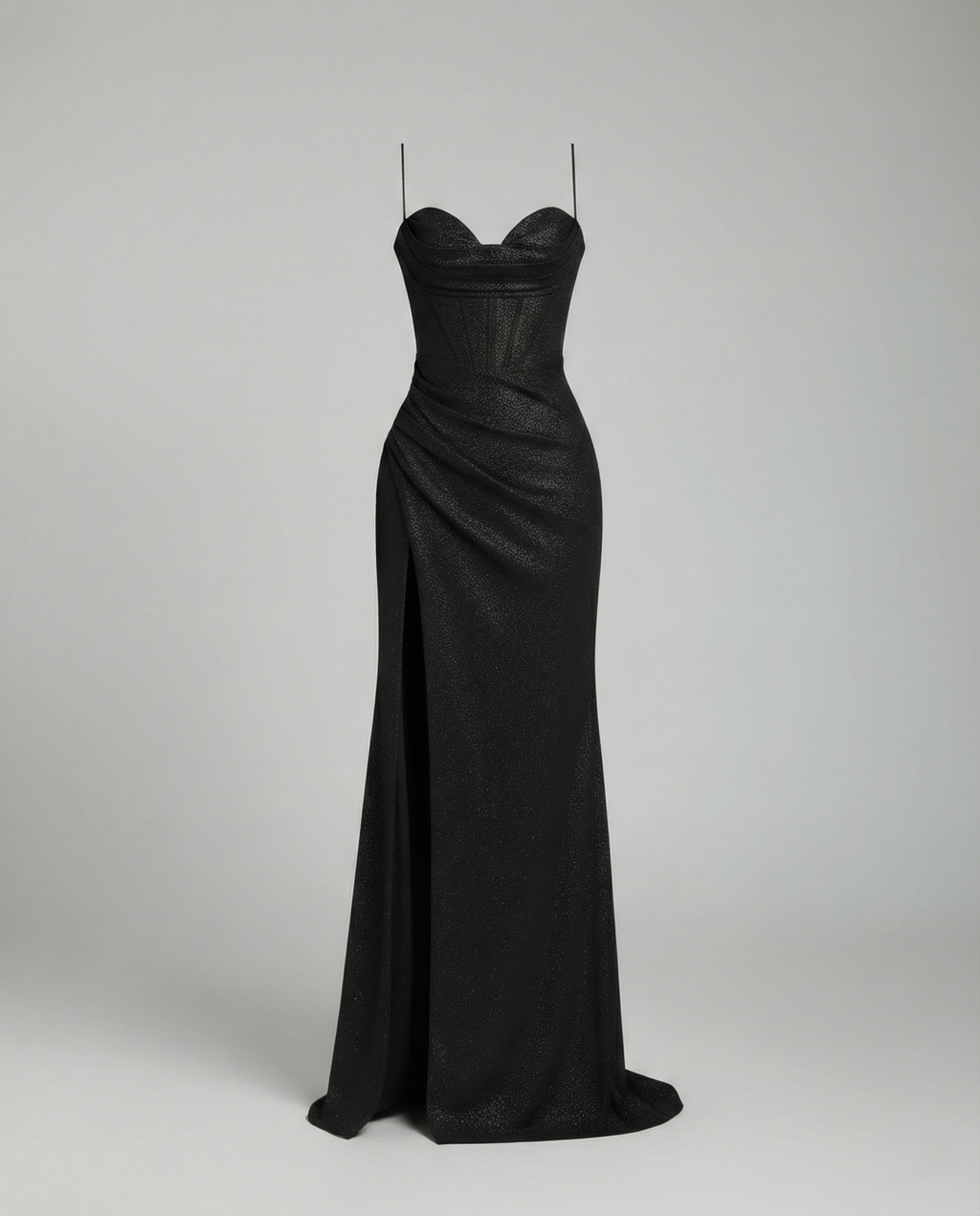 Sequin Maxi Dress Women-cavuna20240904-Calm Wears-Black-S-Calm Wears