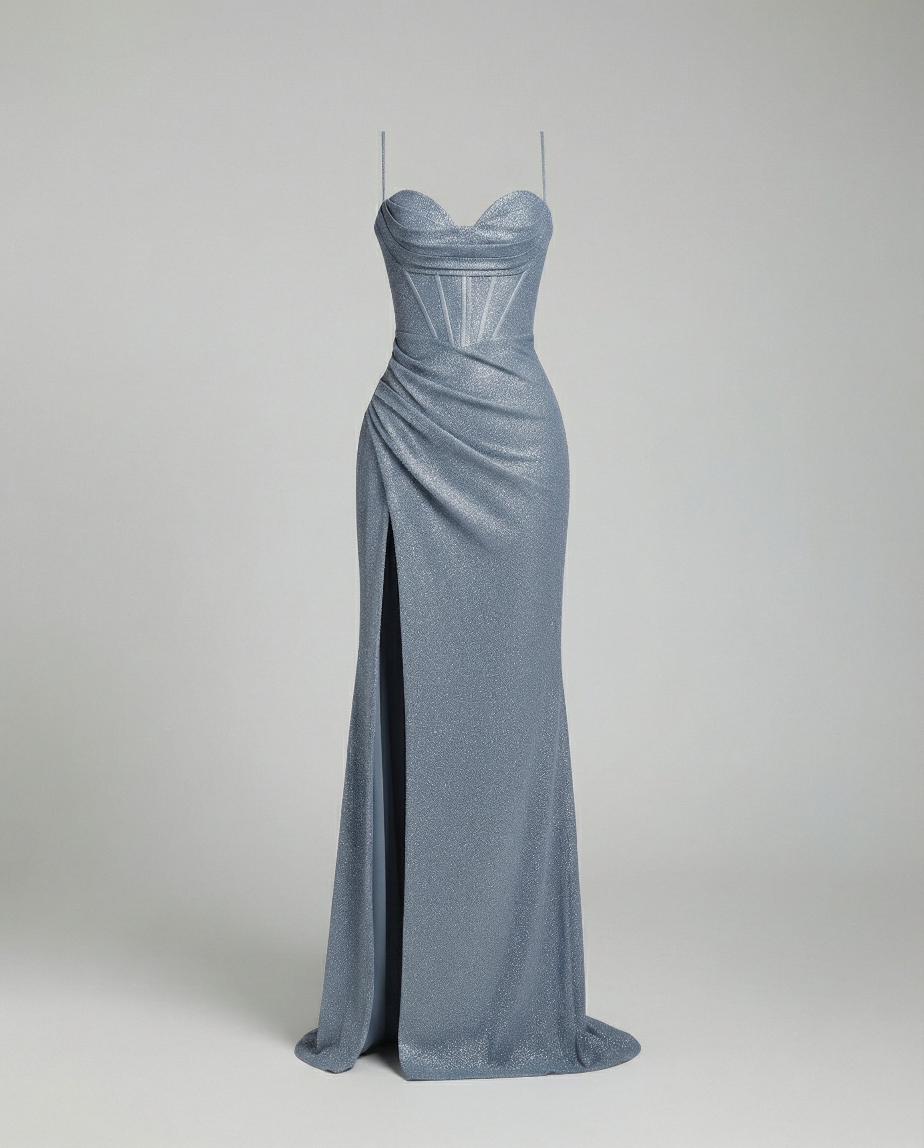 Sequin Maxi Dress Women-cavuna20240904-Calm Wears-Blue-S-Calm Wears