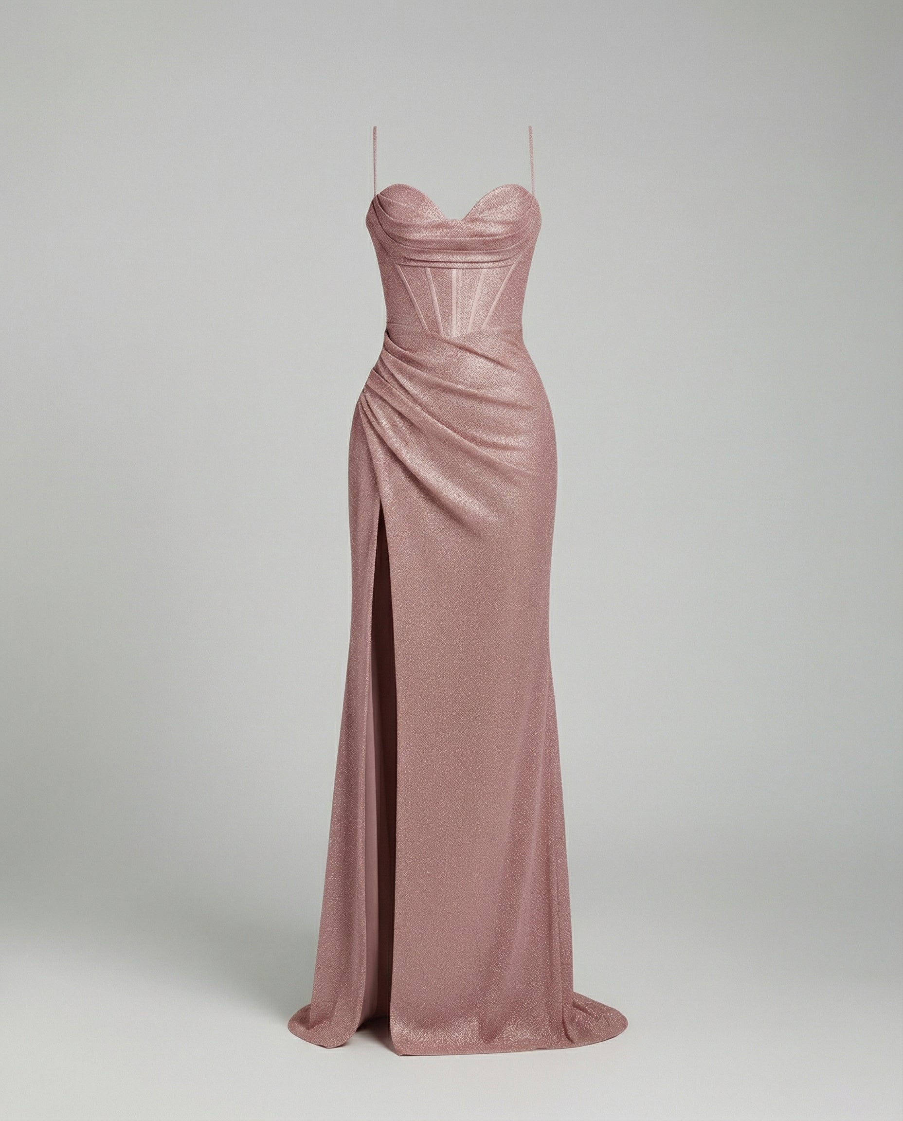 Sequin Maxi Dress Women-cavuna20240904-Calm Wears-Pink-S-Calm Wears