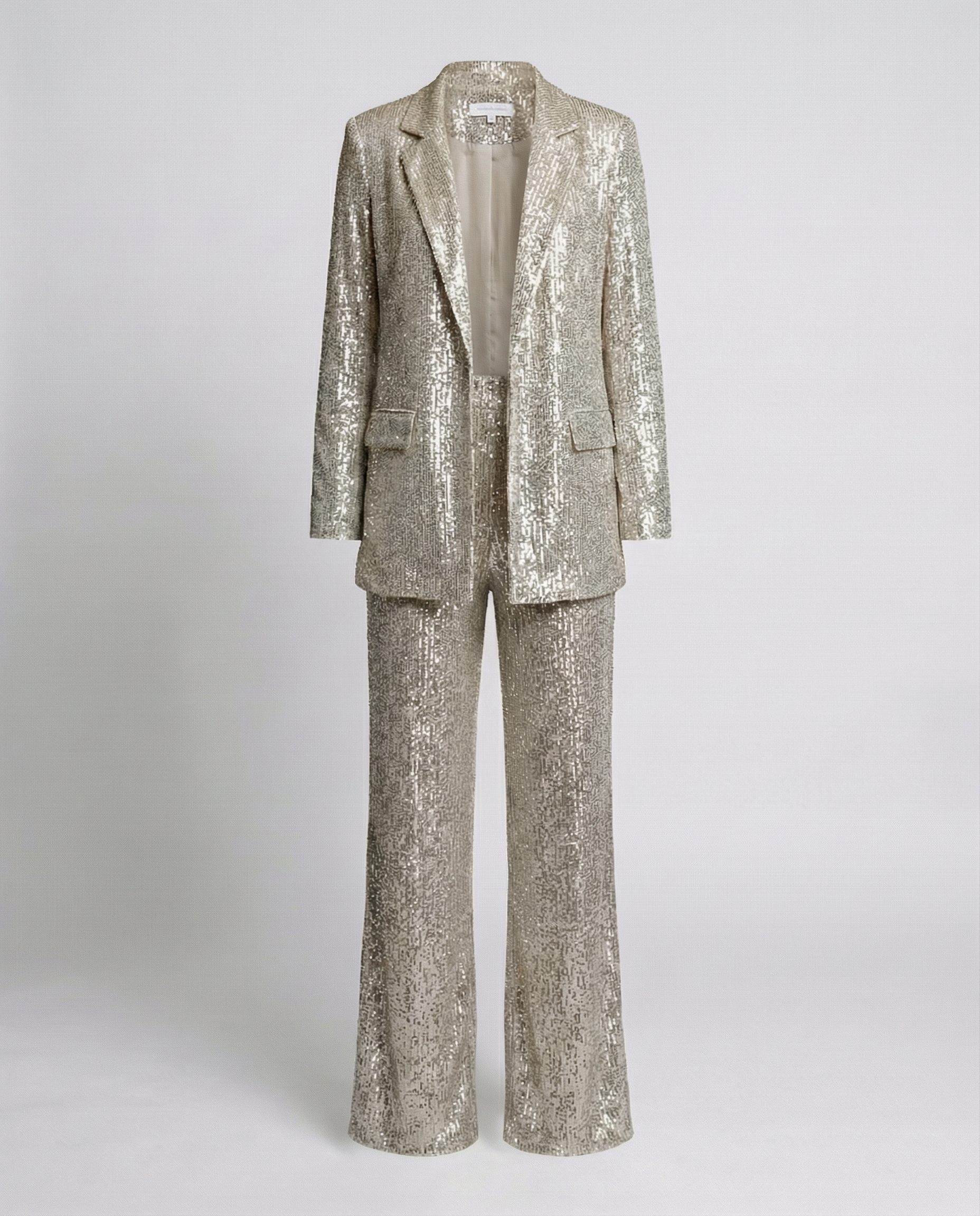 Sequin suit women High-waist-heidi mode20241218-Calm Wears-Apricot-S-Calm Wears