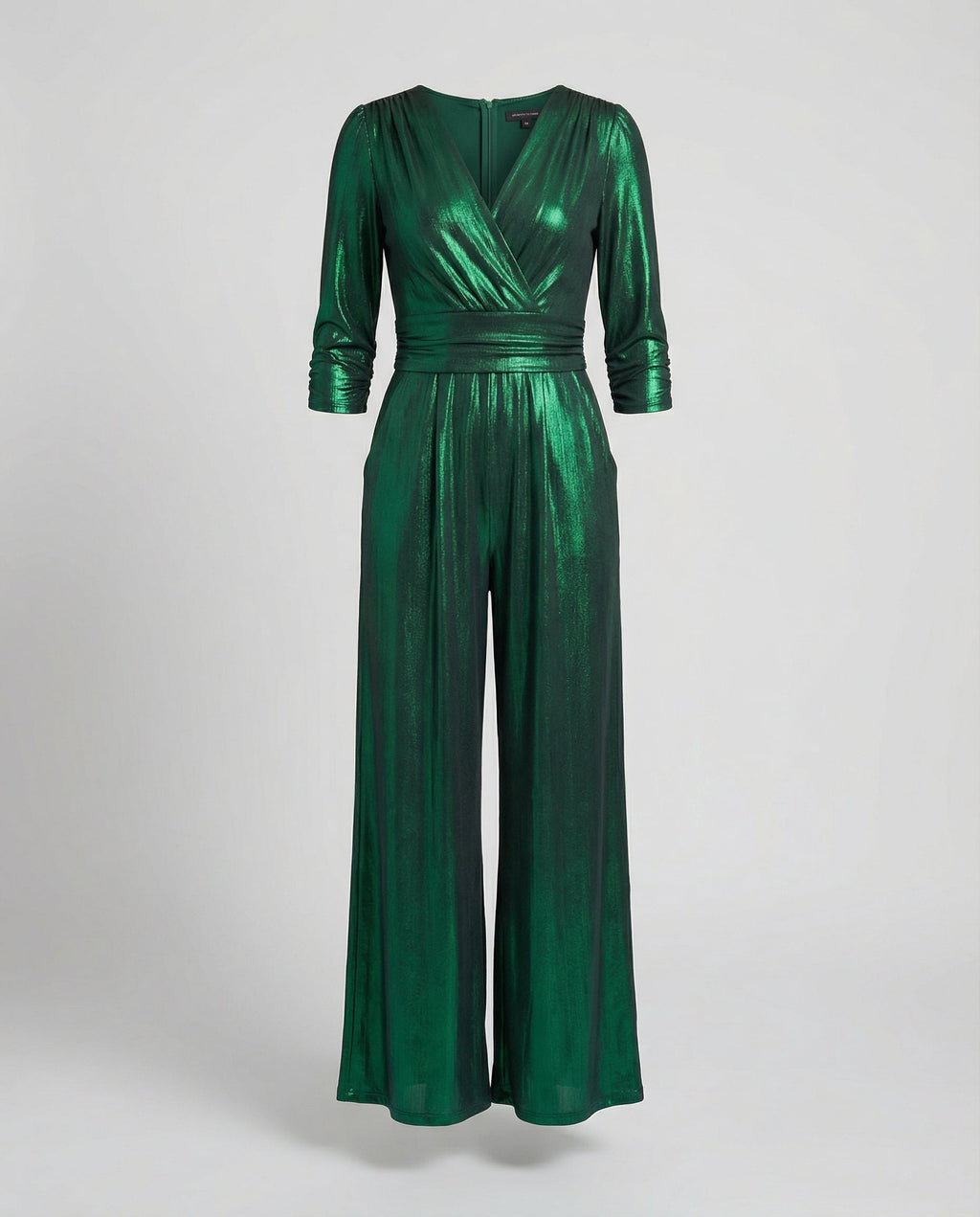 Shiny Elegant Jumpsuit Women-evaluma 20250424-Calm Wears-Green-XS-Calm Wears