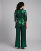 Shiny Elegant Jumpsuit Women-evaluma 20250424-Calm Wears-Green-XS-Calm Wears