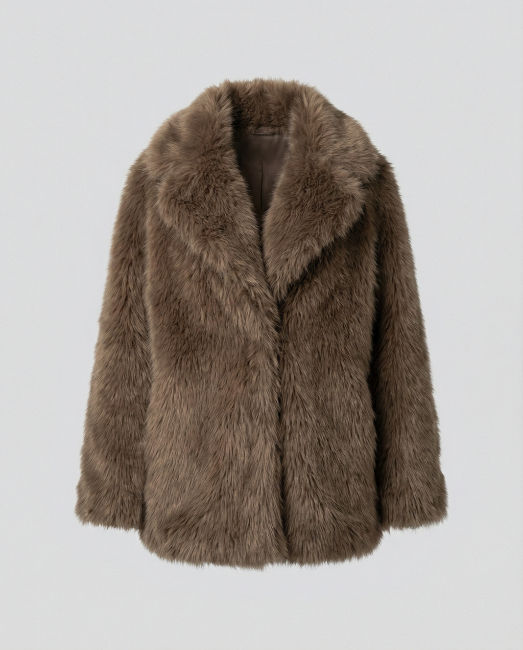 Soft Short Faux Fur Jacket-zinara20251203-Calm Wears-Brown-XS-Calm Wears