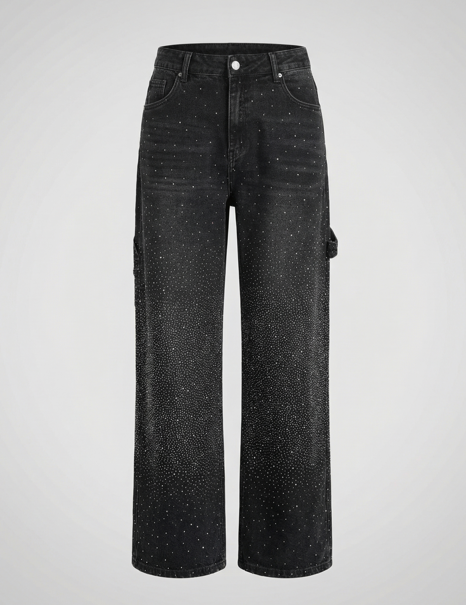 Sparkling Diamond Jeans Women-senselle20250226-Calm Wears-Black-XS-Calm Wears