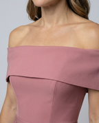Strapless Satin Party Dress Women-havsbris20240903-Calm Wears-Kamee Brown-S-Calm Wears