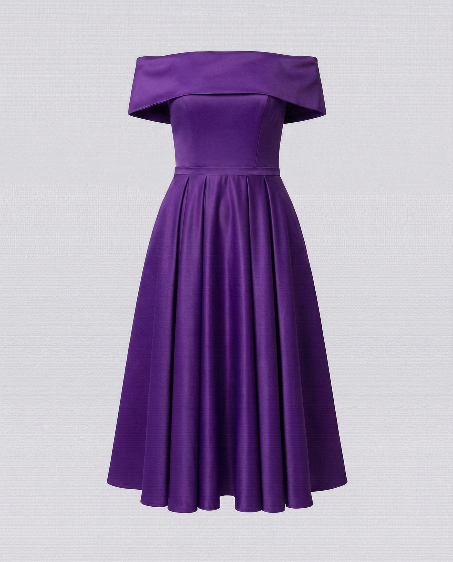 Strapless Satin Party Dress Women-havsbris20240903-Calm Wears-Lilac-S-Calm Wears