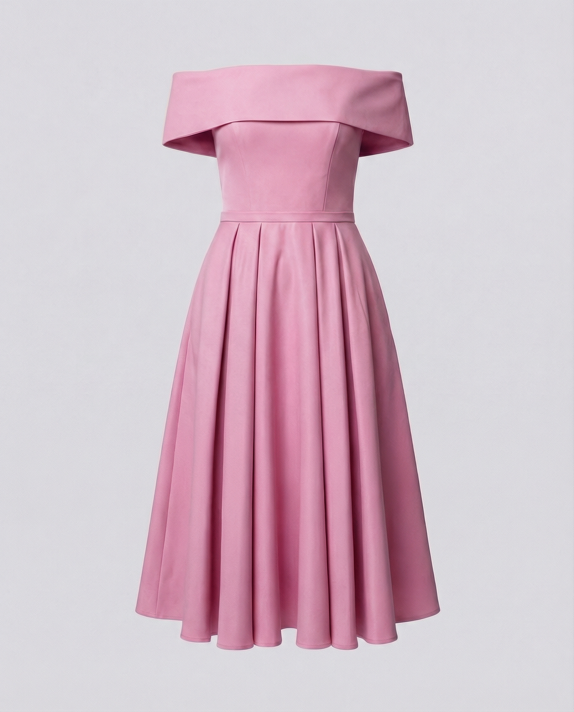 Strapless Satin Party Dress Women-havsbris20240903-Calm Wears-Pink-S-Calm Wears