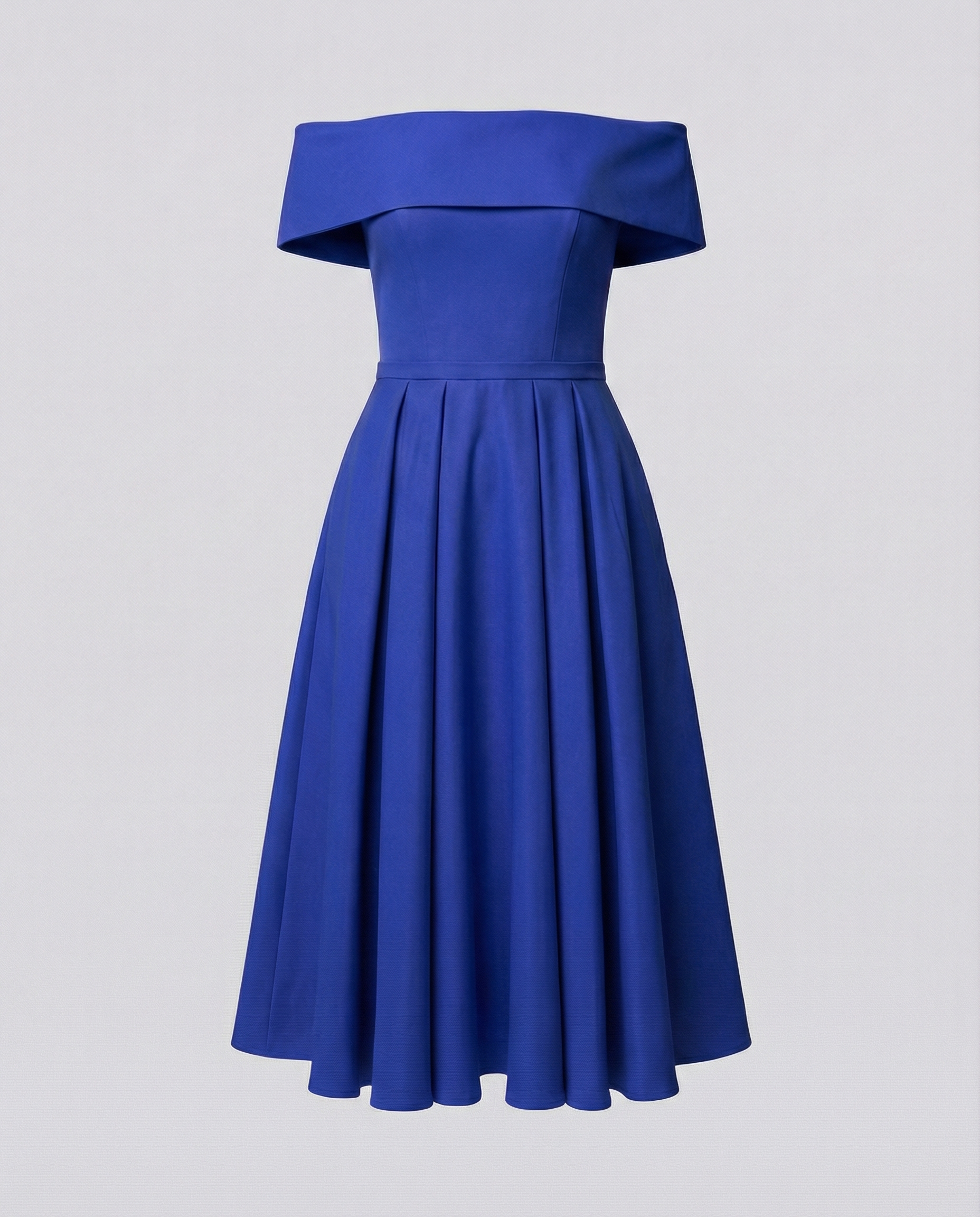 Strapless Satin Party Dress Women-havsbris20240903-Calm Wears-Sapphire Blue-S-Calm Wears