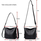 Leather Shoulder Bag Stay Organized in Style!
