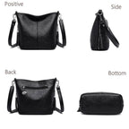 Leather Shoulder Bag Stay Organized in Style!