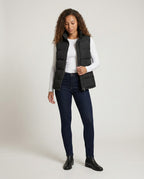 Stylish Padded Women's Vest-modemansion20241107-Calm Wears-Black-XS-Calm Wears