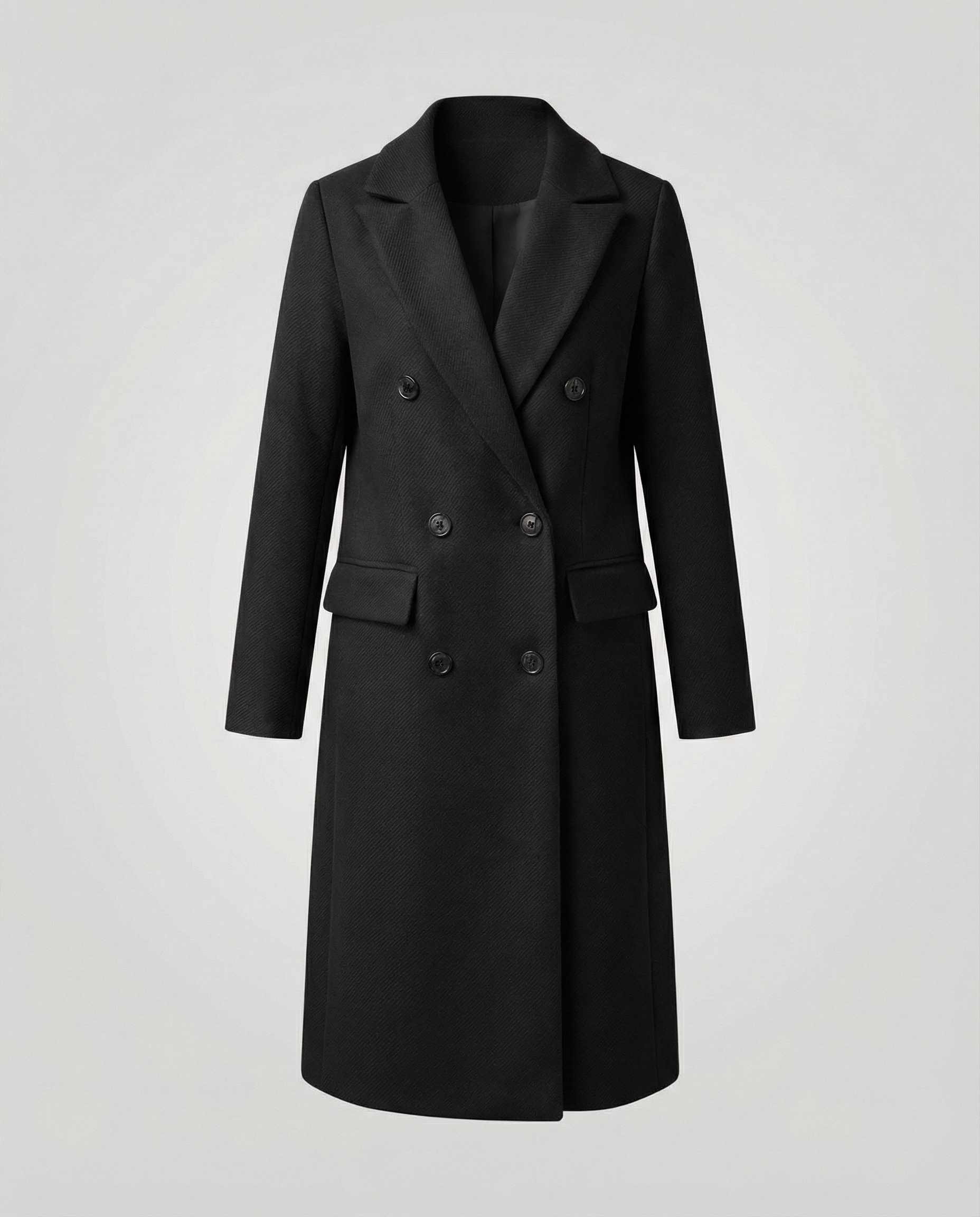 Stylish women's winter coat luxurious-the goods hub20251115-Calm Wears-Black-S-Calm Wears