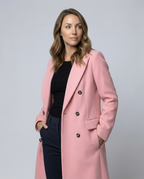 Stylish women's winter coat luxurious-the goods hub20251115-Calm Wears-Pink-S-Calm Wears