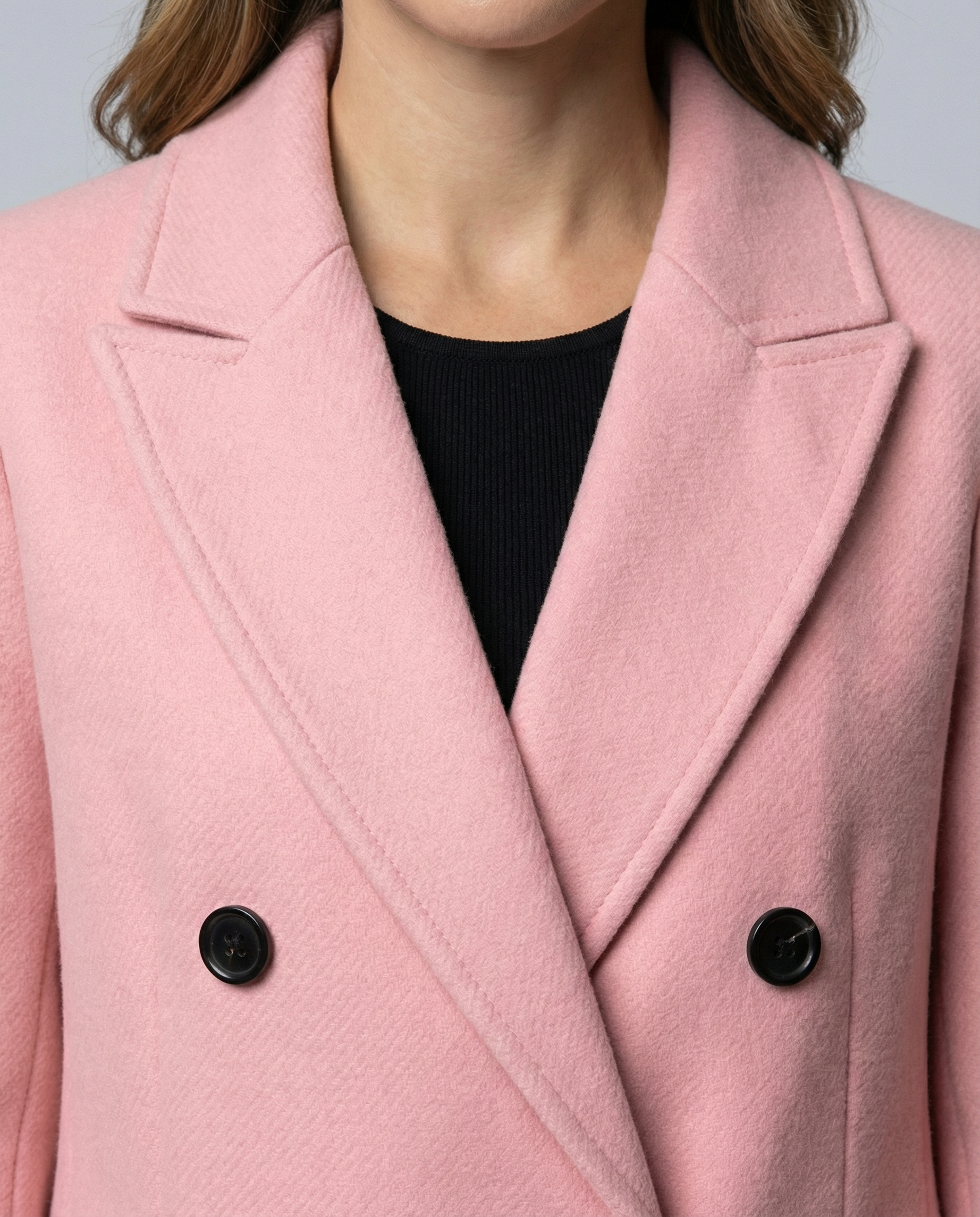 Stylish women's winter coat luxurious-the goods hub20251115-Calm Wears-Pink-S-Calm Wears