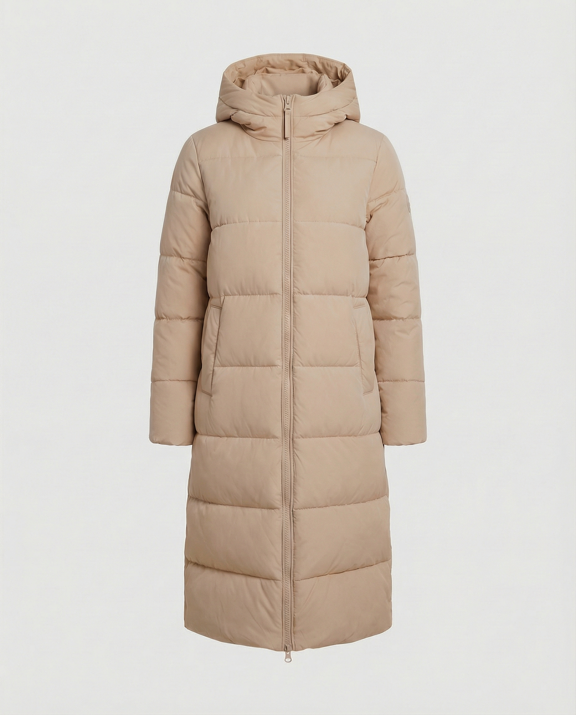 Tailored women's quilted coat winter-https://detail.1688.com/offer/705652728929.html-Calm Wears-Camel-S-Calm Wears