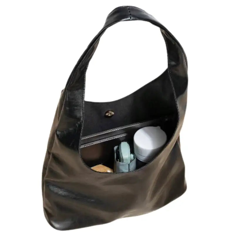 Handbag for School Tote Bag in Soft Leather-dione couture20260421-Calm Wears-Brown-Calm Wears