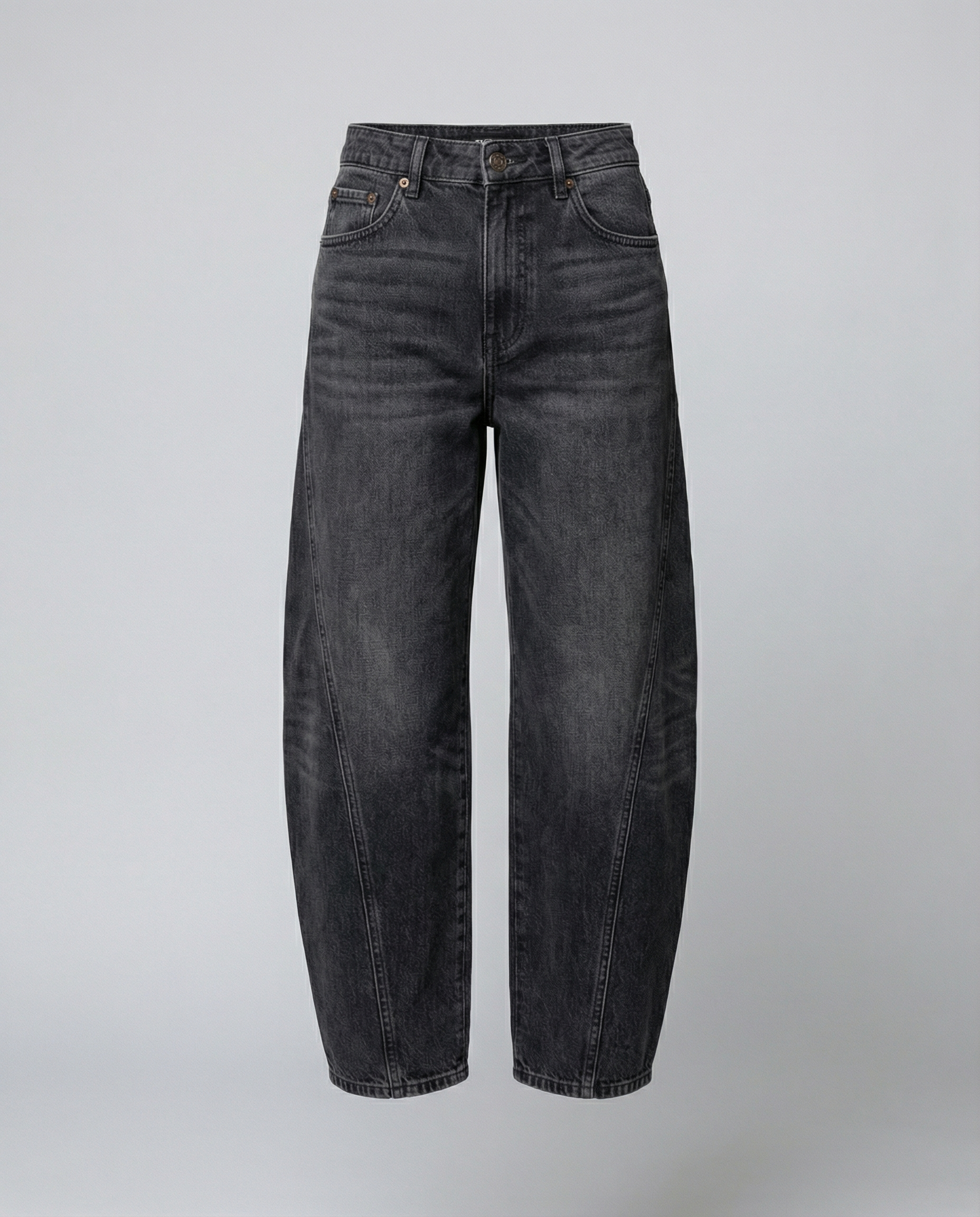 Trendy Barrel Jeans Women-stylerose20250401-Calm Wears-Black-XS-Calm Wears