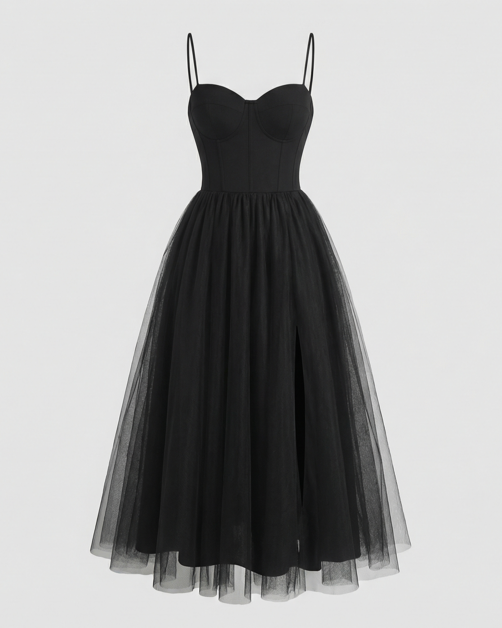 Tulle Corset Evening Dress Women-zanomi20250318-Calm Wears-Black-S-Calm Wears