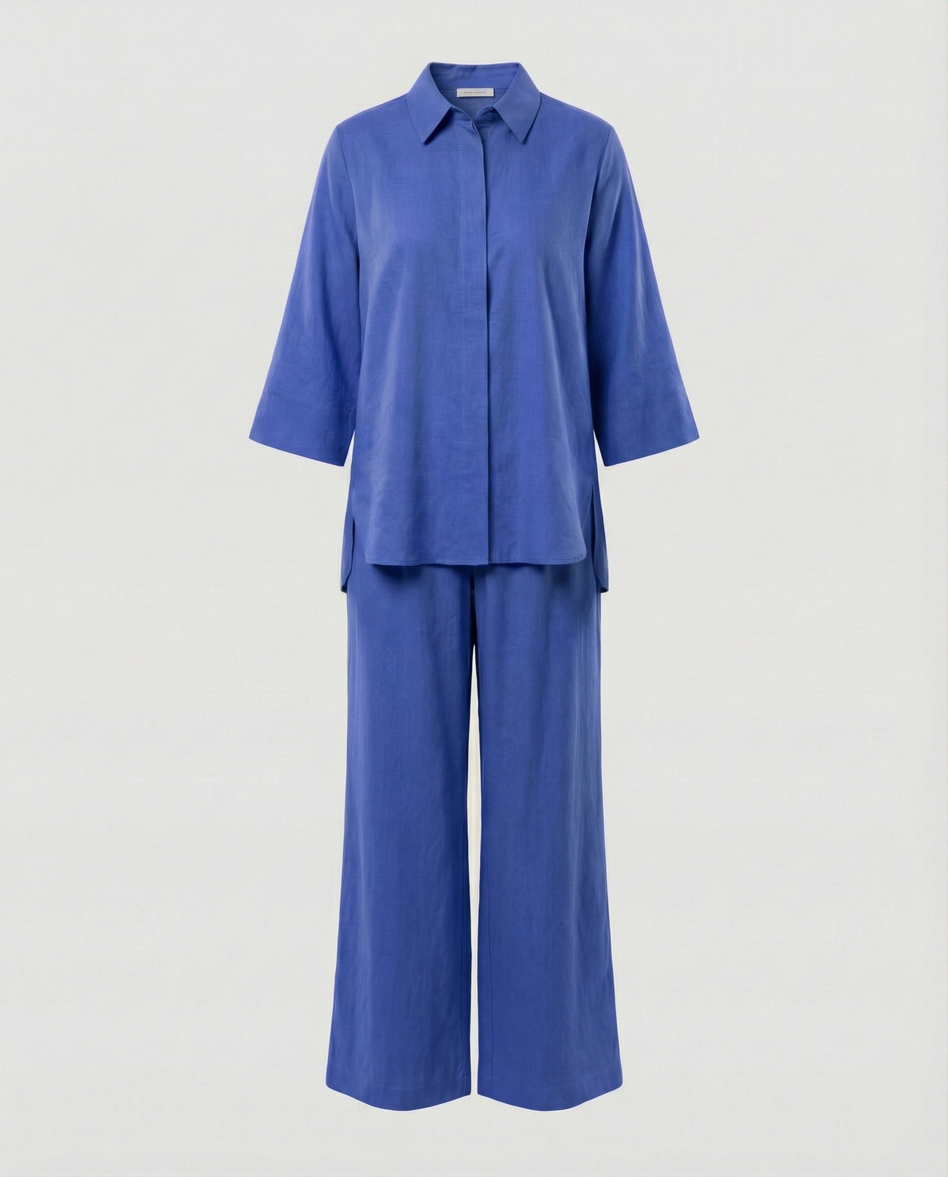 Two-piece set women with wide cut-https://detail.1688.com/offer/964199993700.html-Calm Wears-Blue-S-Calm Wears