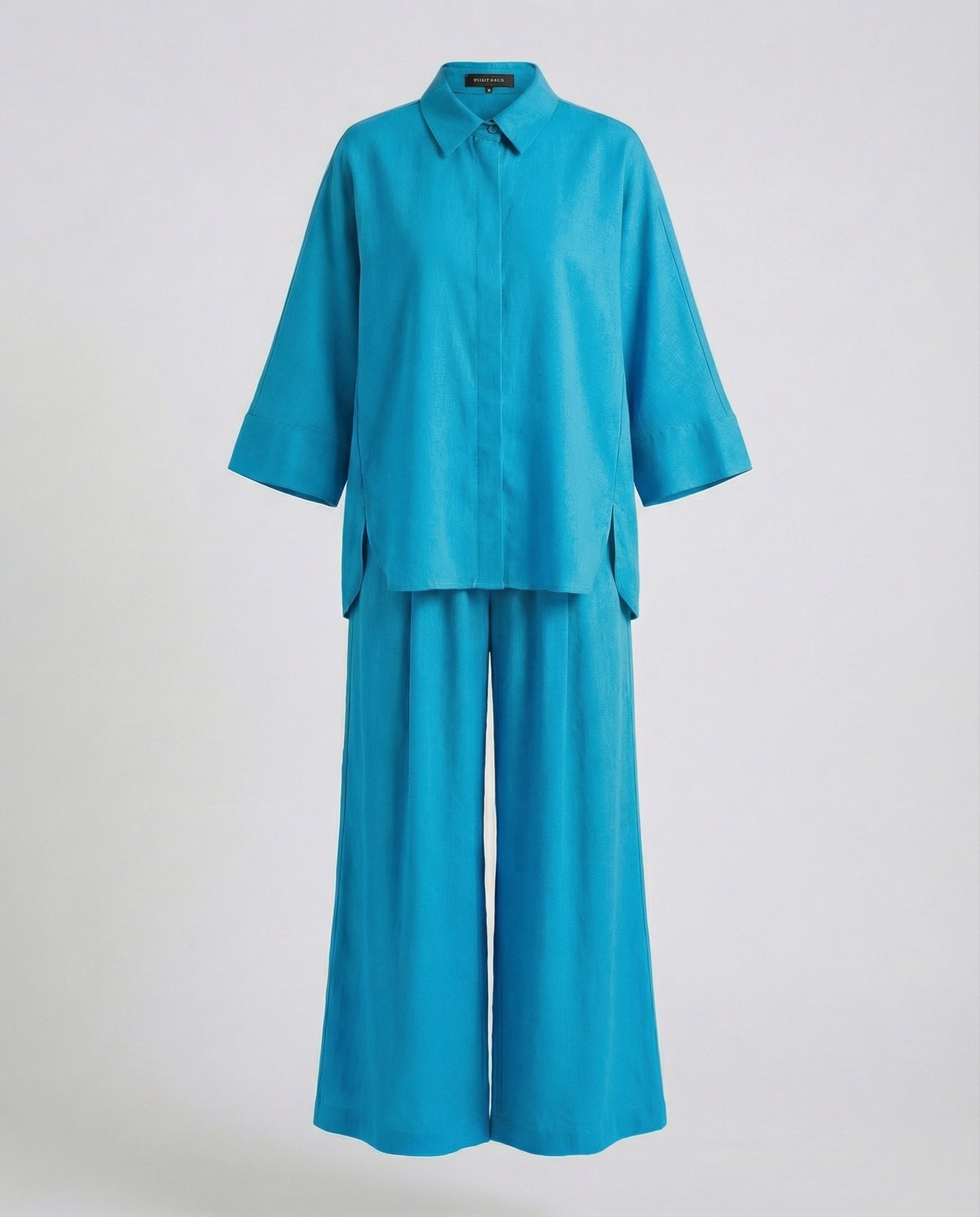 Two-piece set women with wide cut-https://detail.1688.com/offer/964199993700.html-Calm Wears-Sky blue-S-Calm Wears