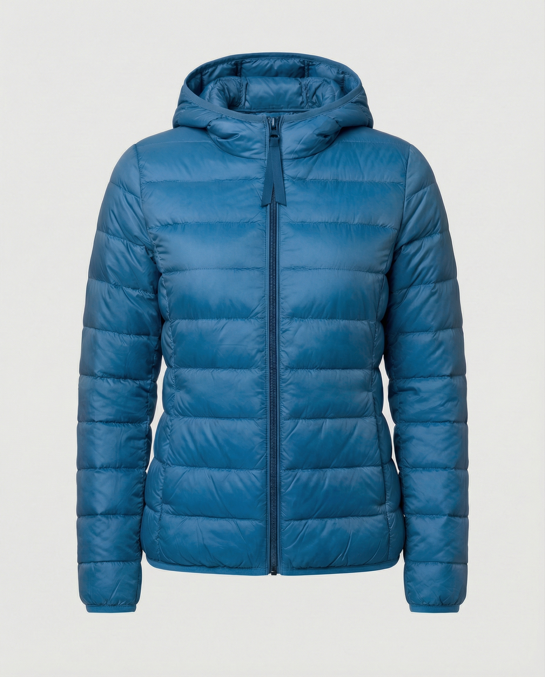 Ultralight Down Jacket Women's-kaufmann mode20241203-Calm Wears-Blauer Lake Hoodie-4XL-Calm Wears