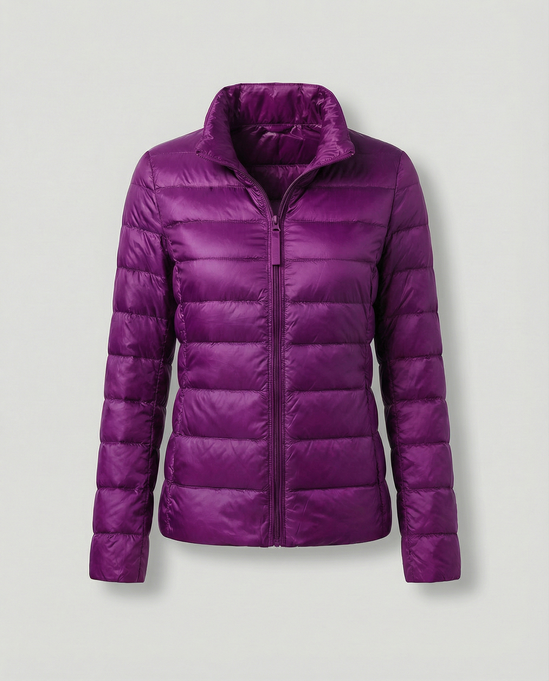 Ultralight Down Jacket Women's-kaufmann mode20241203-Calm Wears-Lilac Stand-S-Calm Wears