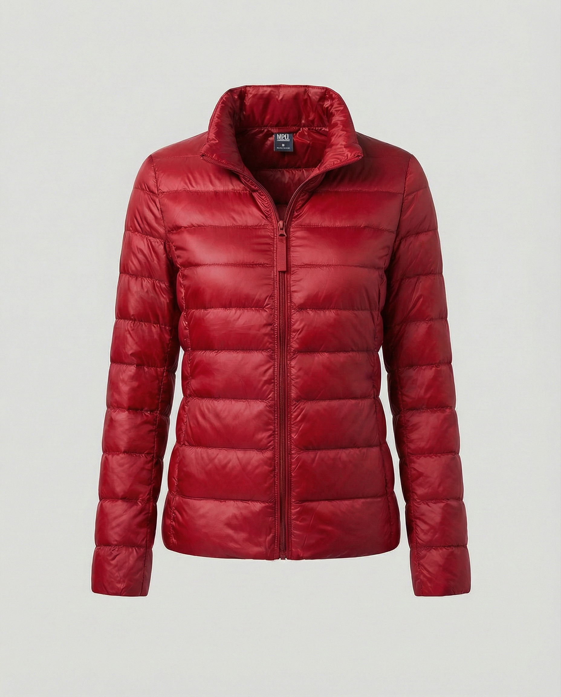 Ultralight Down Jacket Women's-kaufmann mode20241203-Calm Wears-Red Stand-S-Calm Wears