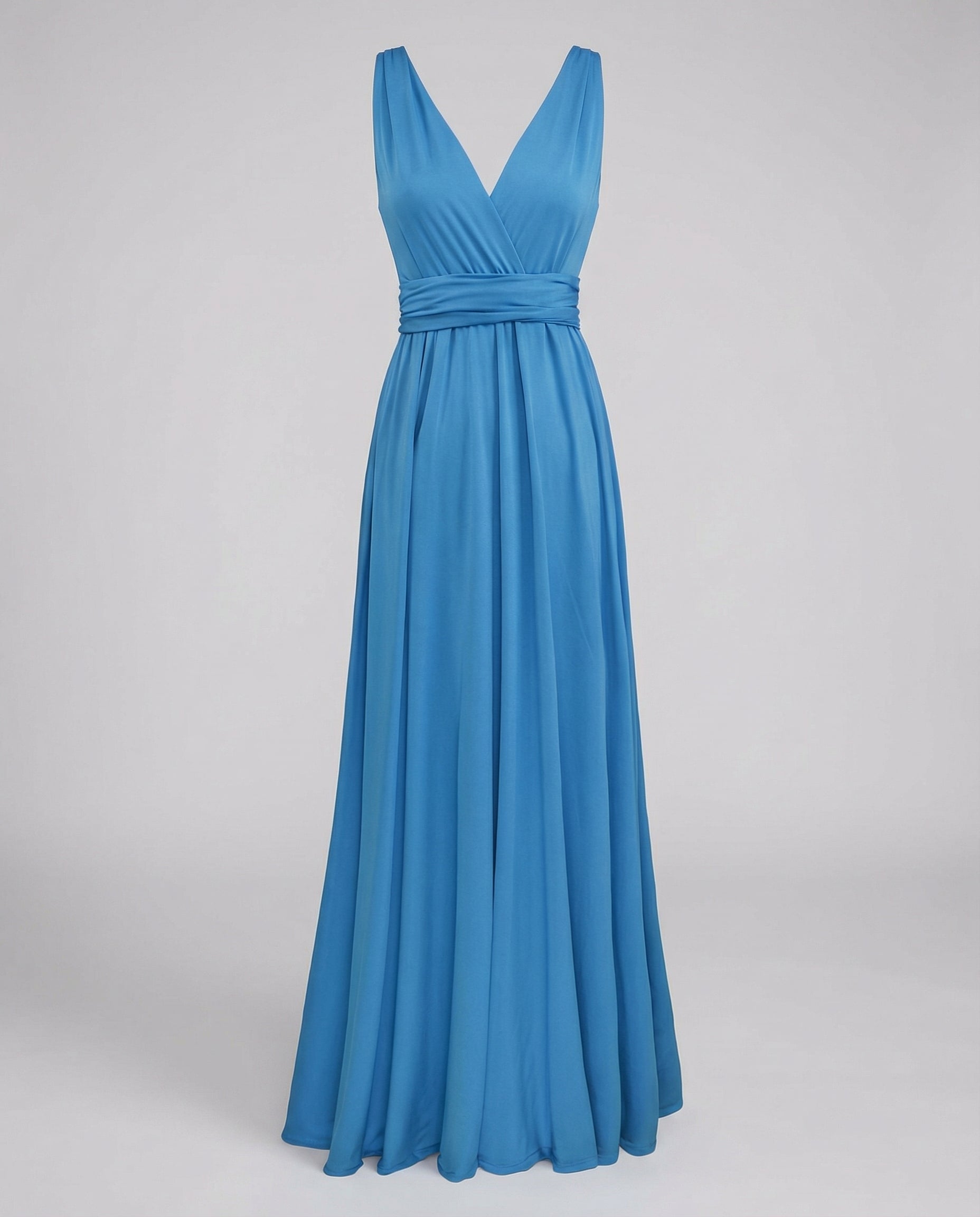 Versatile women's wrap dress-variera20240923-Calm Wears-Blue-S-Calm Wears