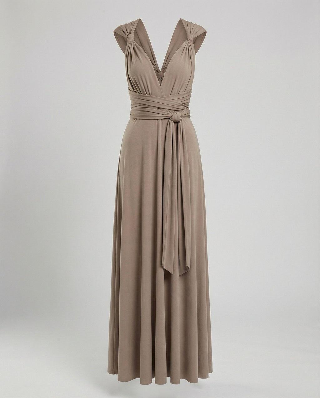 Versatile women's wrap dress-variera20240923-Calm Wears-Brown-S-Calm Wears