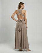 Versatile women's wrap dress-variera20240923-Calm Wears-Brown-S-Calm Wears