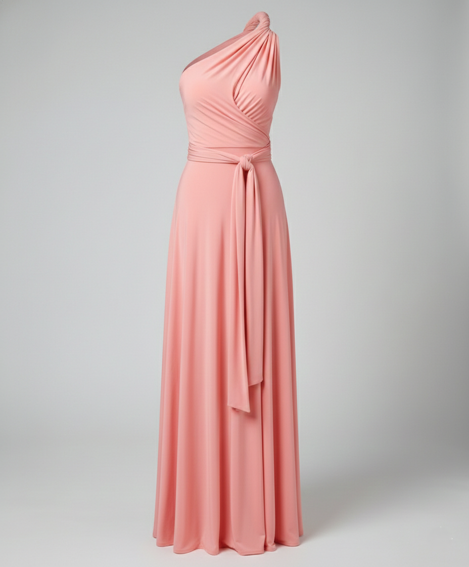 Versatile women's wrap dress-variera20240923-Calm Wears-Pink-S-Calm Wears