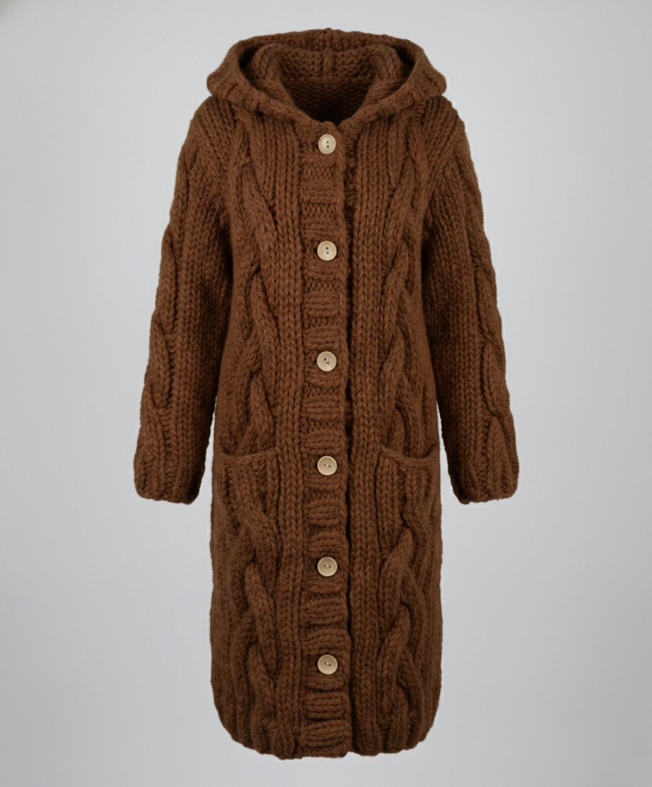Warm Stylish Women's Vest-deqalli20240919-Calm Wears-Brown-XS-Calm Wears