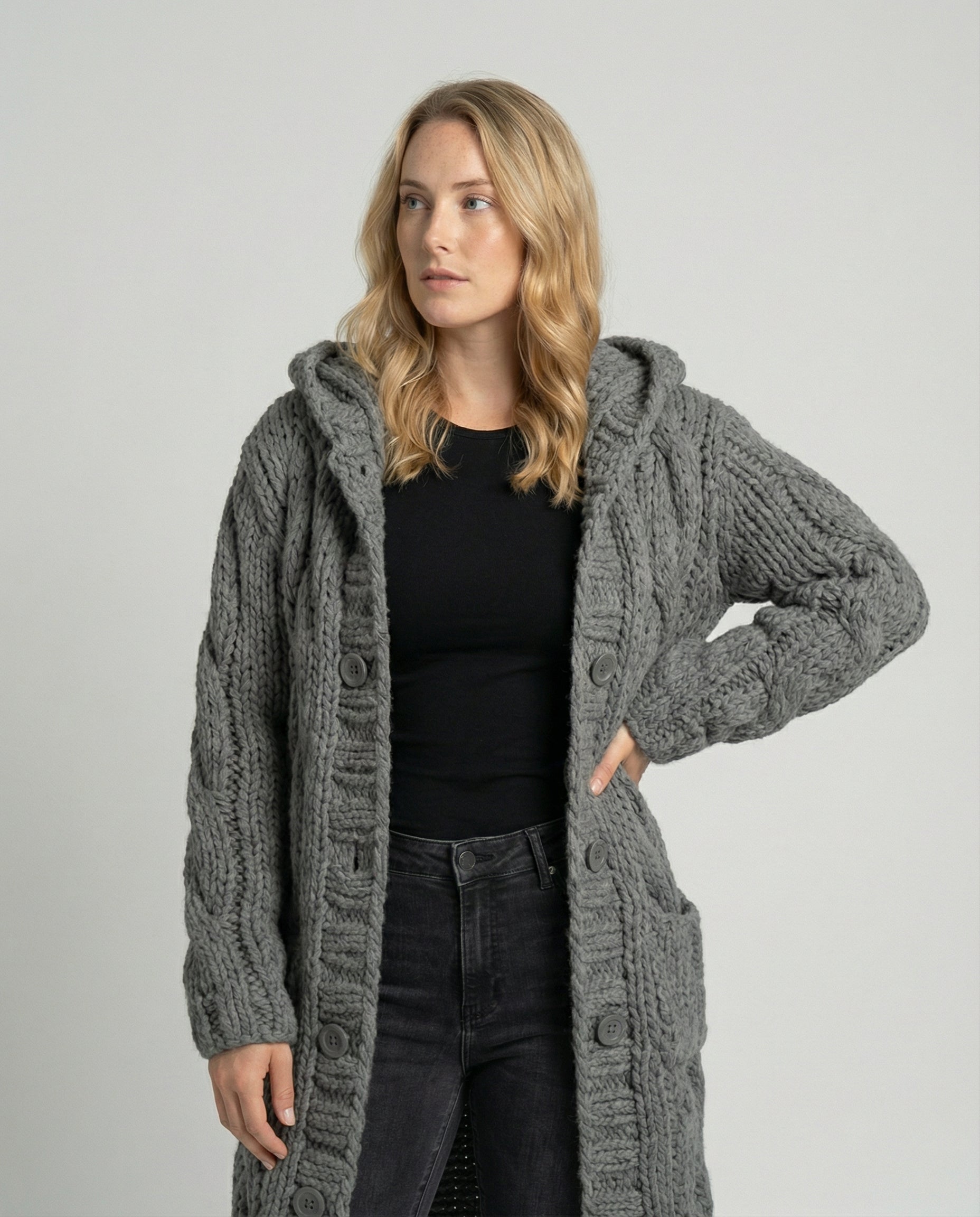 Warm Stylish Women's Vest-deqalli20240919-Calm Wears-Gray-XS-Calm Wears