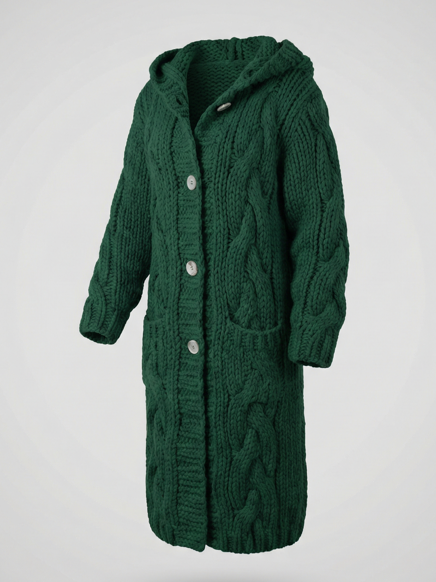 Warm Stylish Women's Vest-deqalli20240919-Calm Wears-Green-XS-Calm Wears