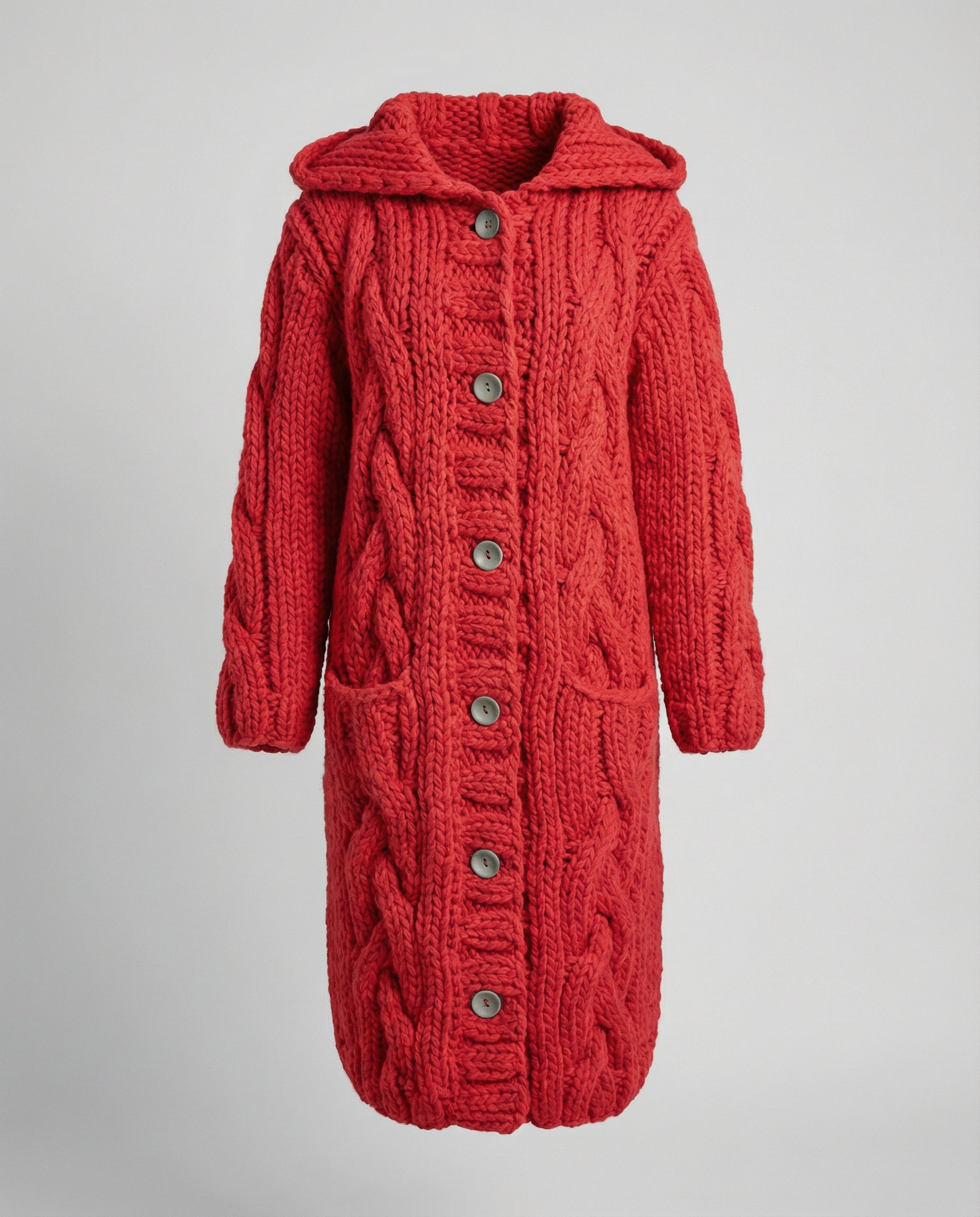 Warm Stylish Women's Vest-deqalli20240919-Calm Wears-Red-XS-Calm Wears